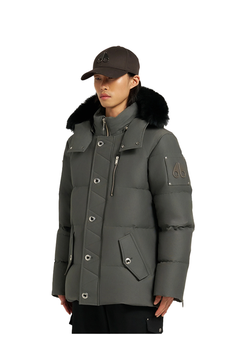 Moose Knuckles Jas Original 3q Jacket Grijs