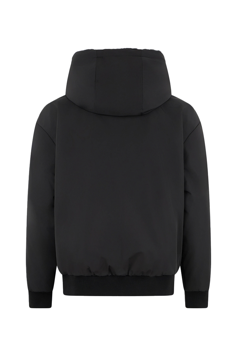 Moose Knuckles Jas Roland Rev Bunny Zwart