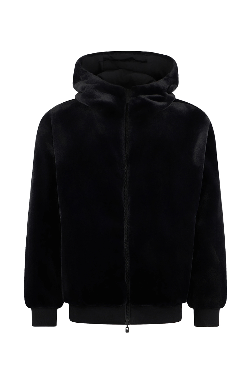 Moose Knuckles Jas Roland Rev Bunny Zwart