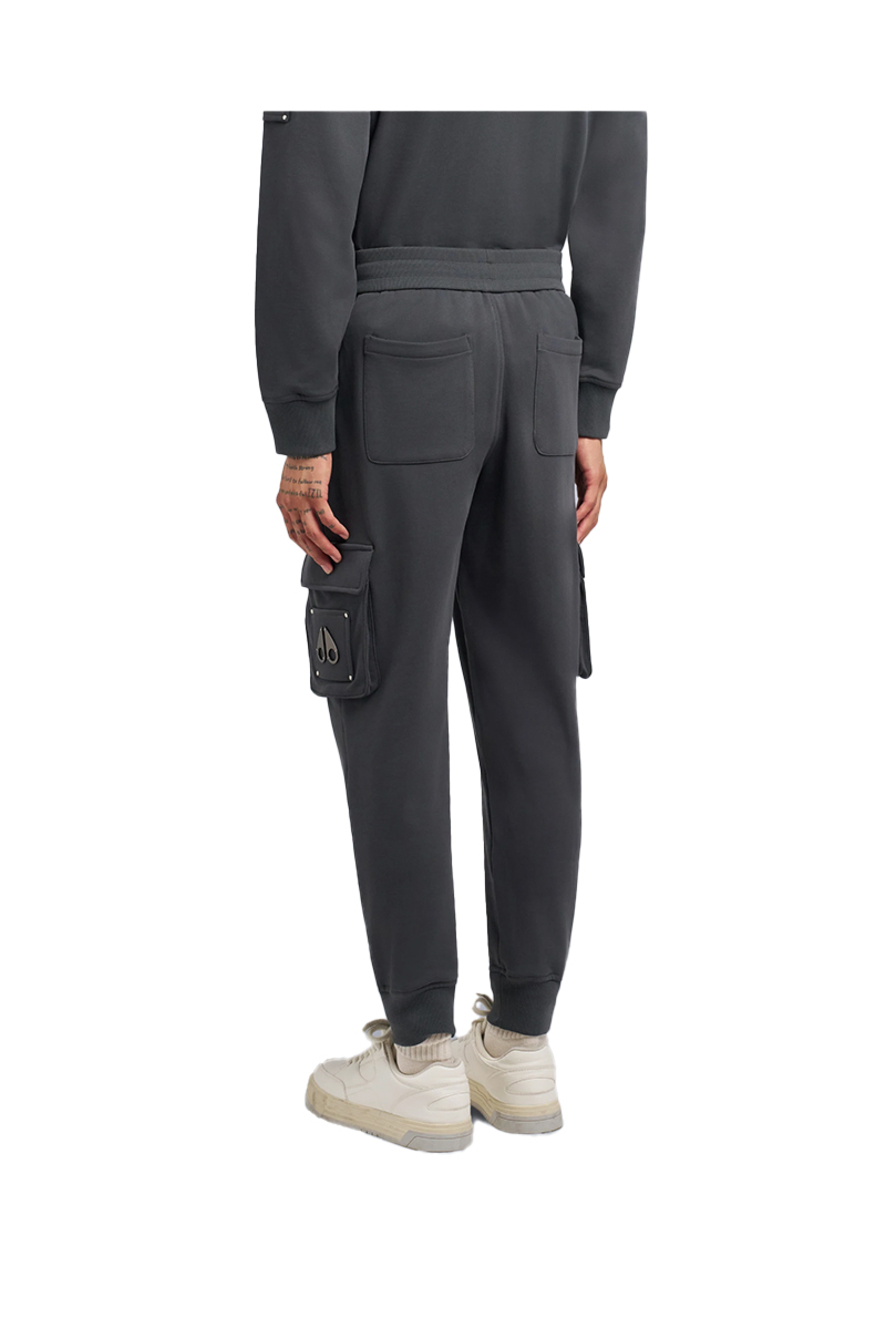 Moose Knuckles Jogging Broek Hartsfield Cargo Jogger Grijs