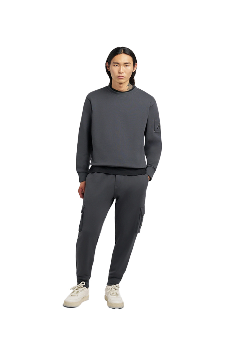Moose Knuckles Jogging Broek Hartsfield Cargo Jogger Grijs