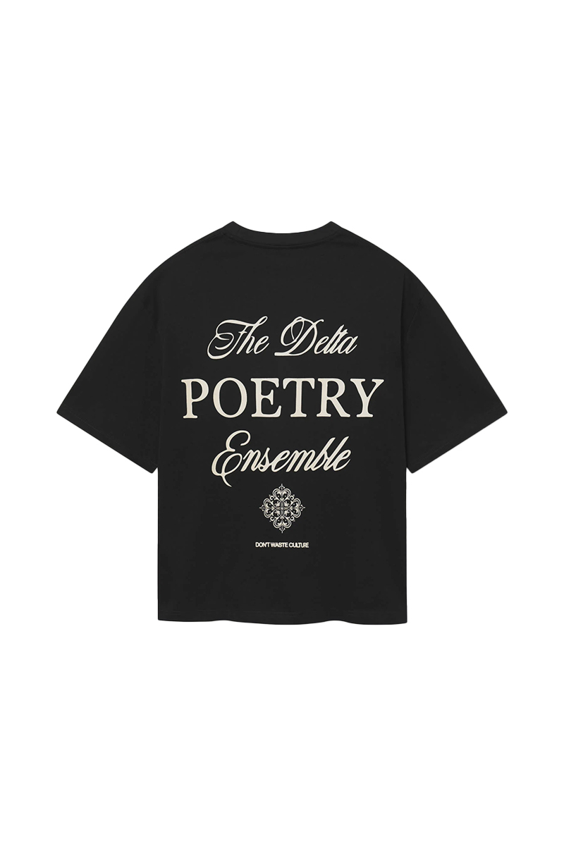 Don't Waste Culture T-shirt Aradia Zwart