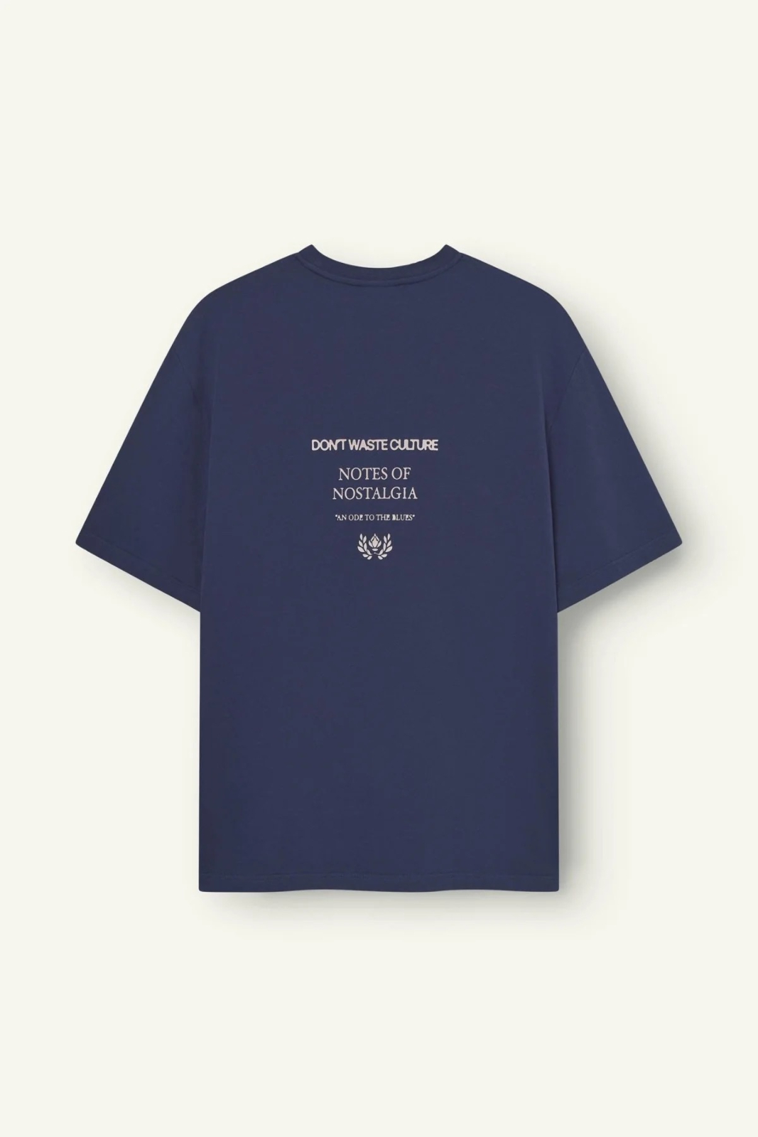Dont Waste Culture T-shirt Erevan D-blauw