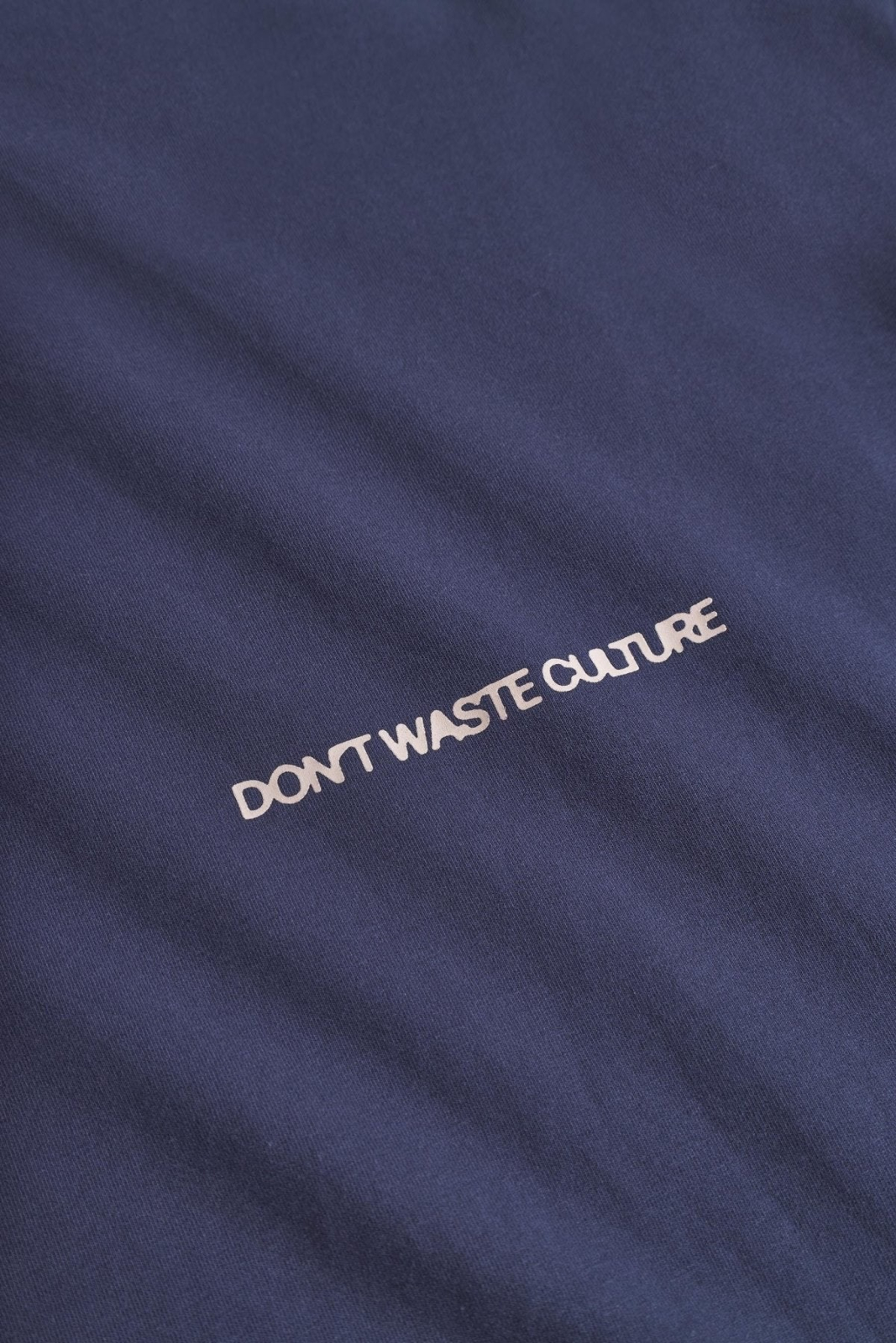 Dont Waste Culture T-shirt Erevan D-blauw