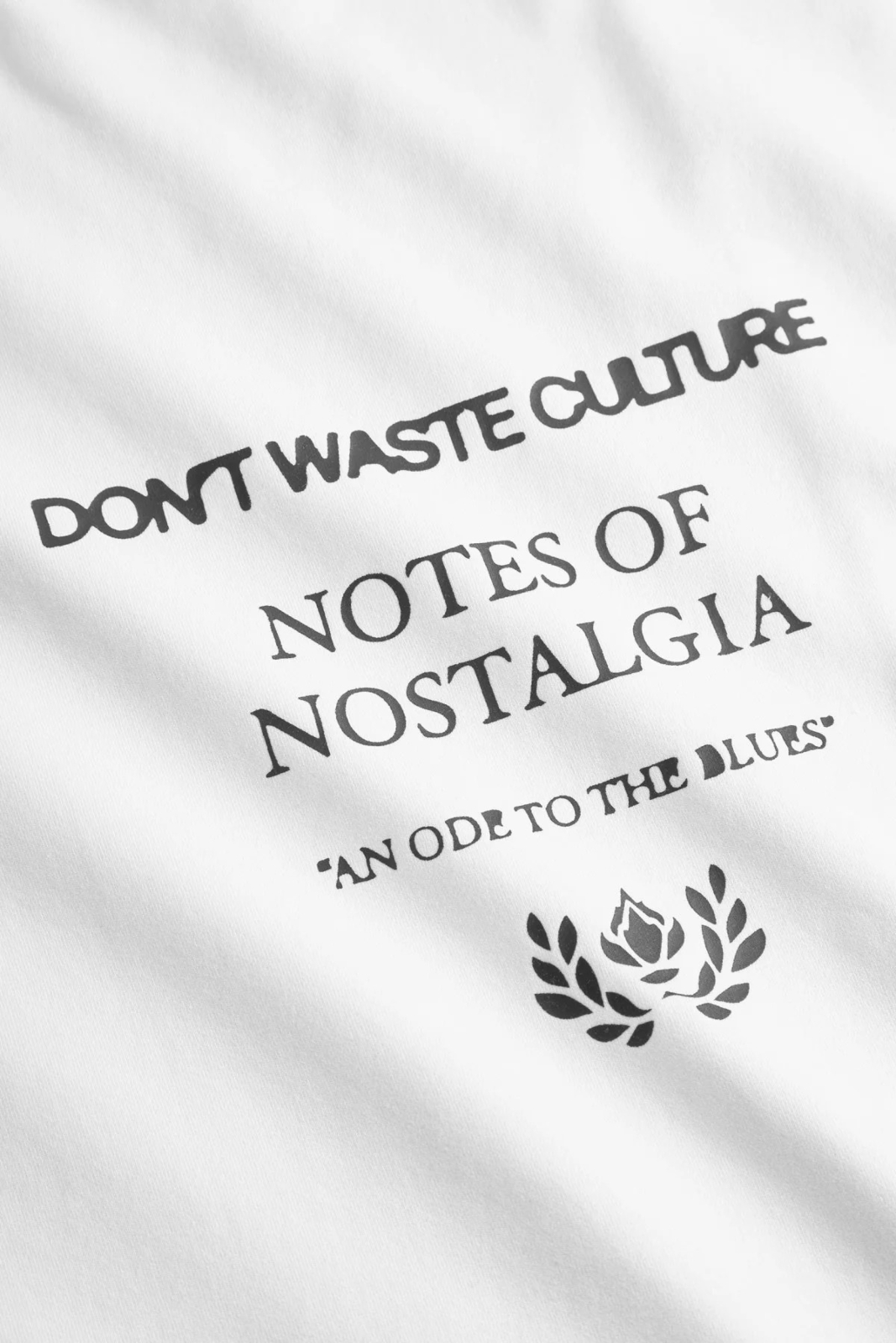 Dont Waste Culture T-shirt Erevan Wit