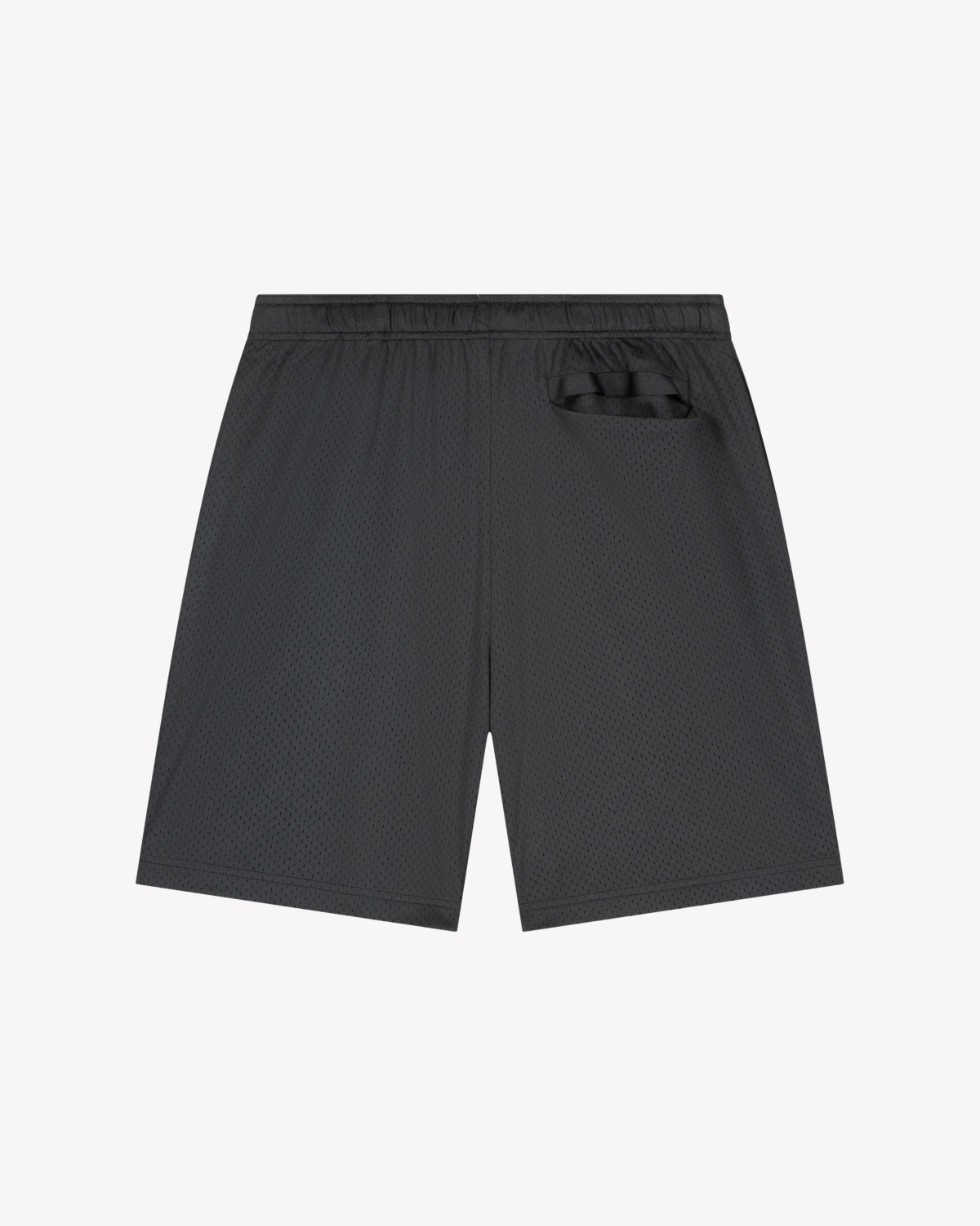 Saint Blanc Short Oblique Logo Mesh Short Zwart