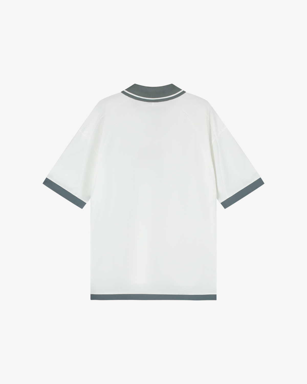 Saint Blanc T-shirt Interlock Logo Jersey Wit