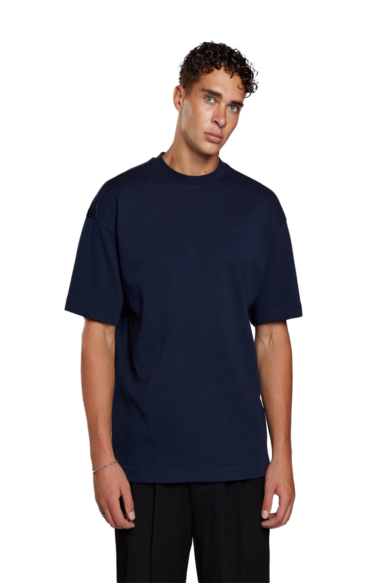 Aeden T-shirt Raphael Tee L-blauw