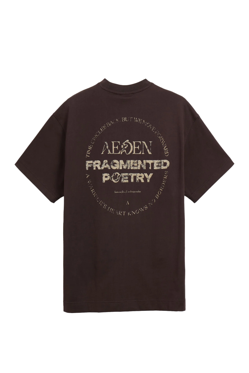 Aeden T-shirt Fabian Tee Bruin