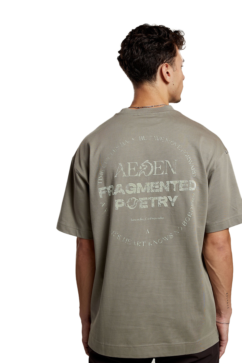 Aeden T-shirt Fabian Tee Groen