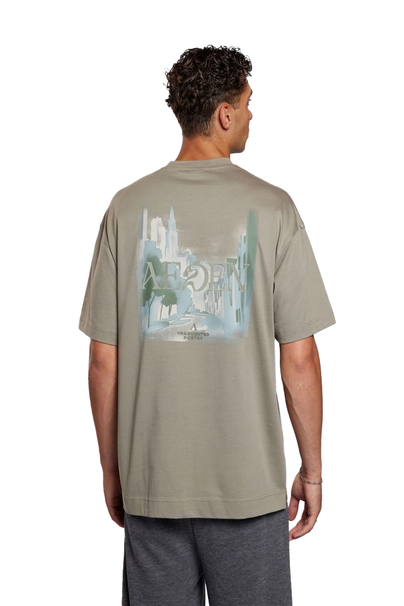 Aeden T-shirt Sylvain Tee Groen