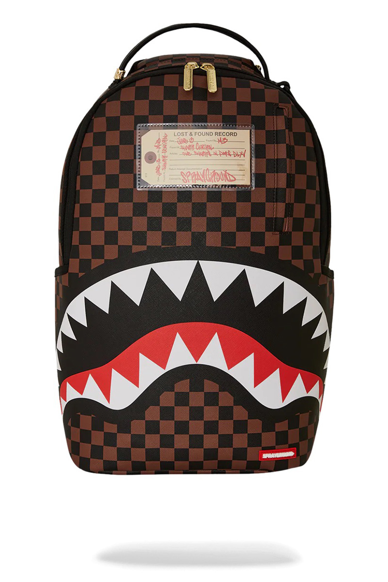 Sprayground Tas Sharks In Paris Lost And Found Backpack Bruin