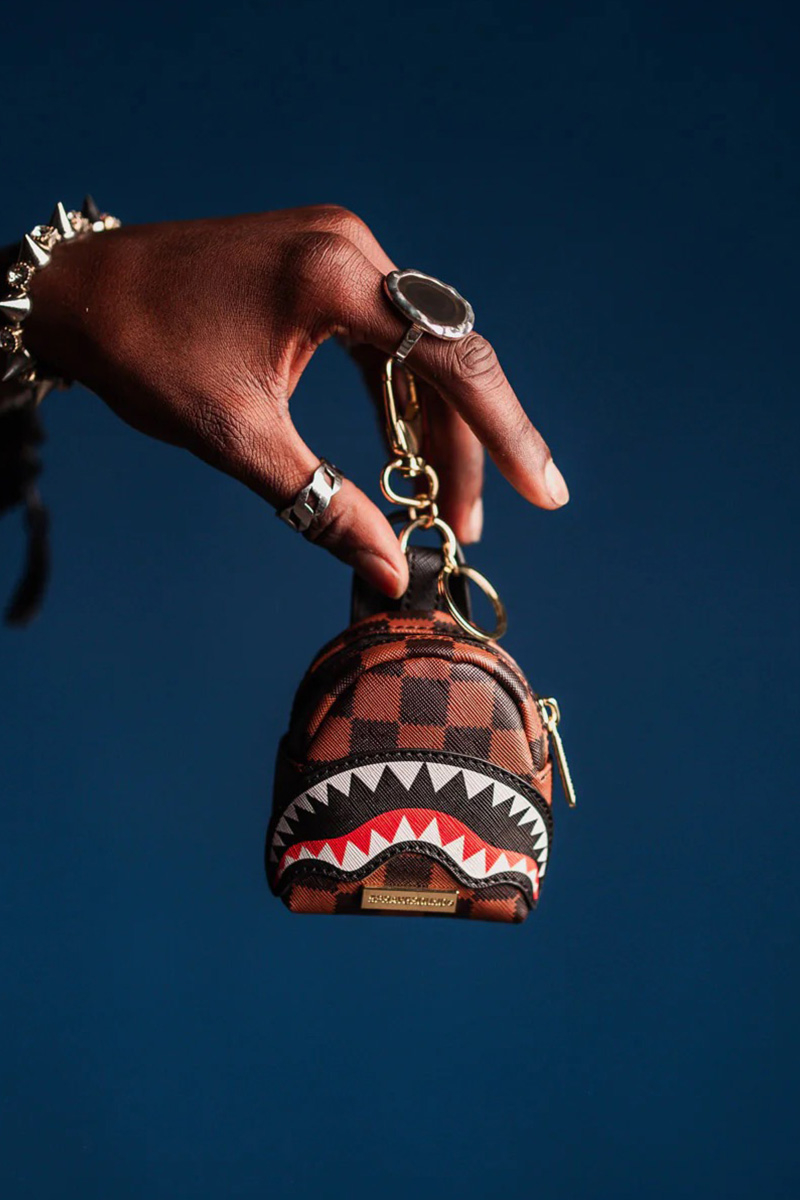 Sprayground Tas Sawtooth Sharks In Paris Keychain Bruin
