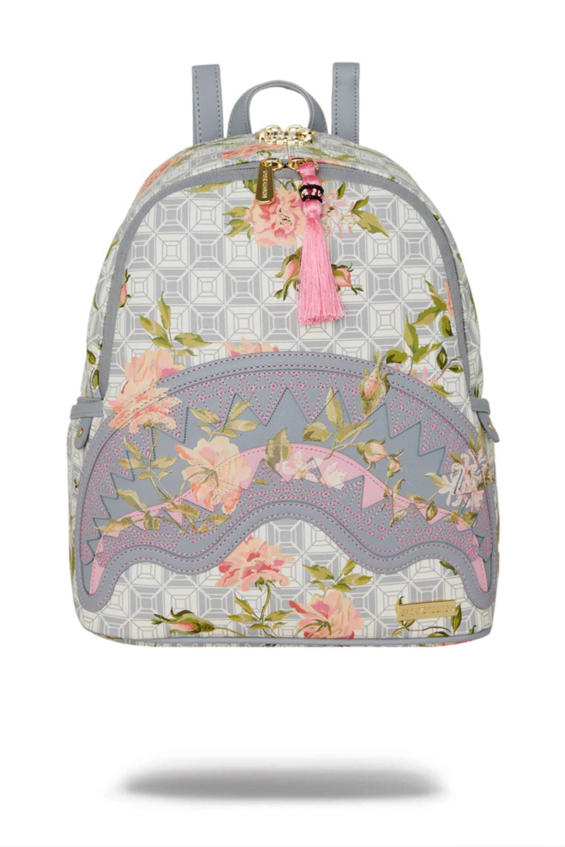 Sprayground Tas Ai Floral Savage L-grijs