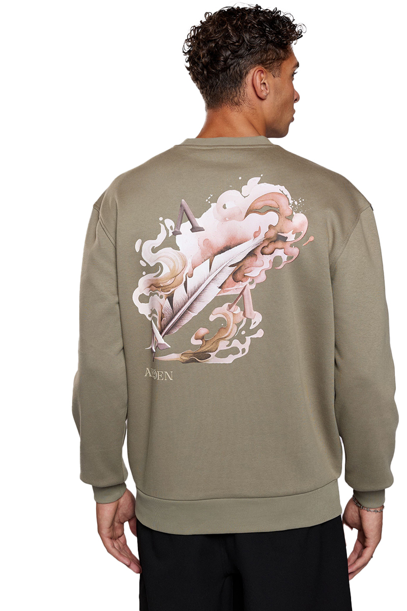 Aeden Sweater Maelo Sweatshirt Groen