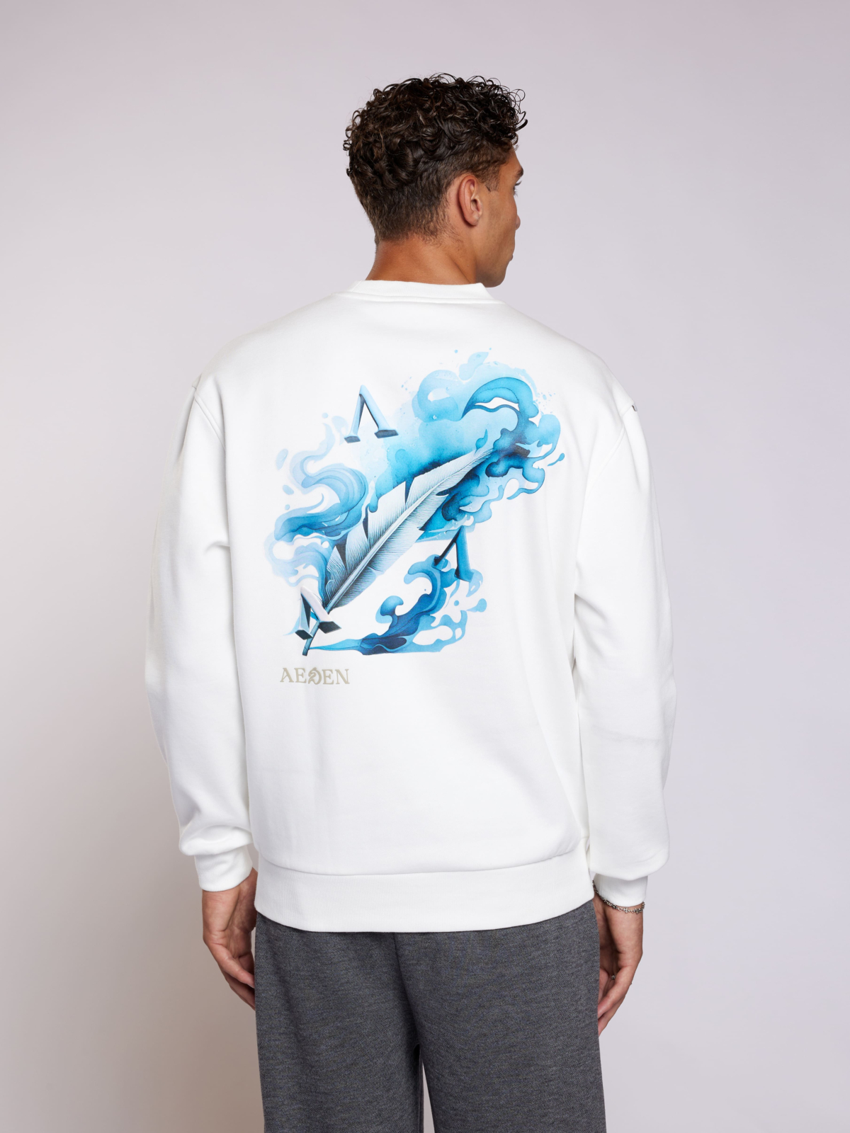Aeden Sweater Maelo Sweatshirt Off White