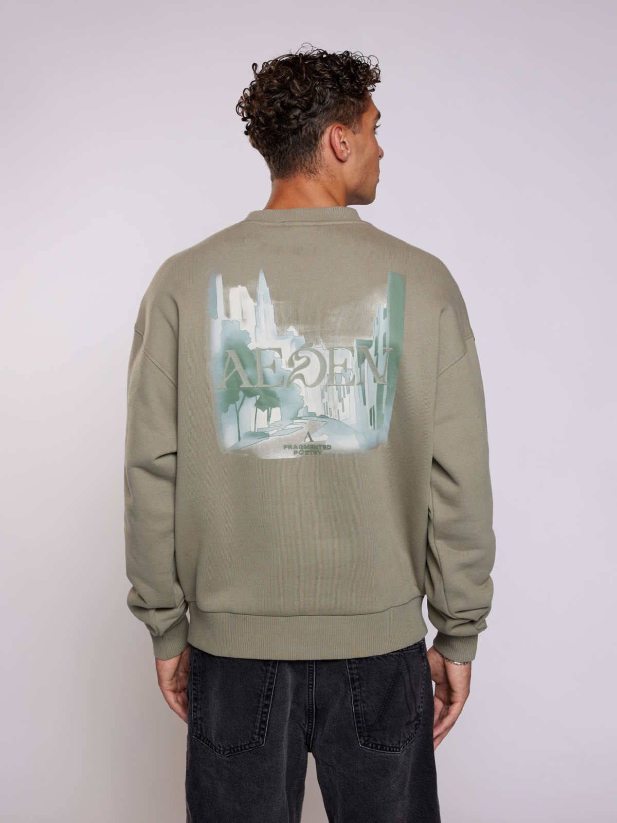 Aeden Sweater Alaric Sweatshirt D-groen