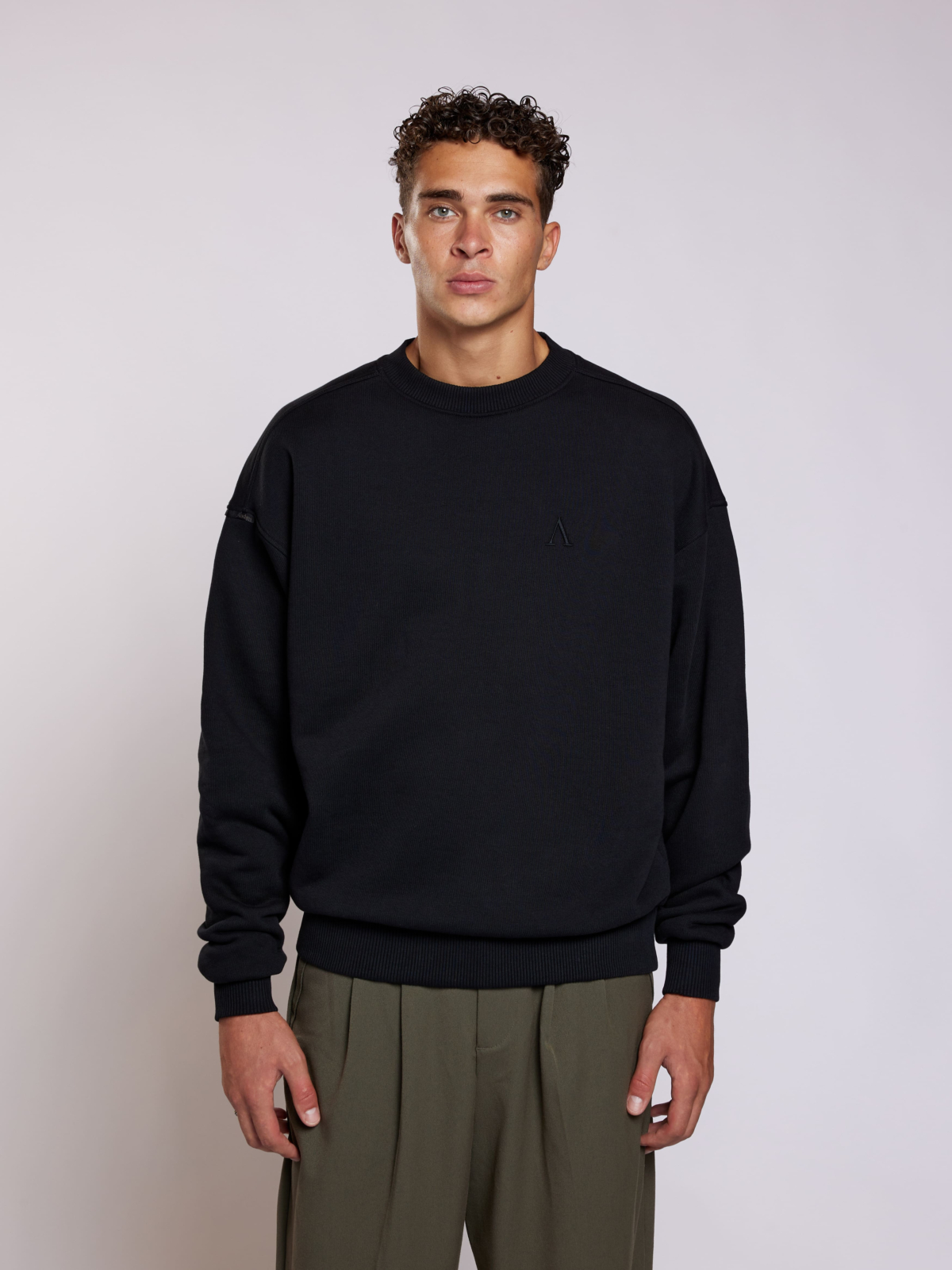 Aeden Sweater Alaric Sweatshirt Zwart