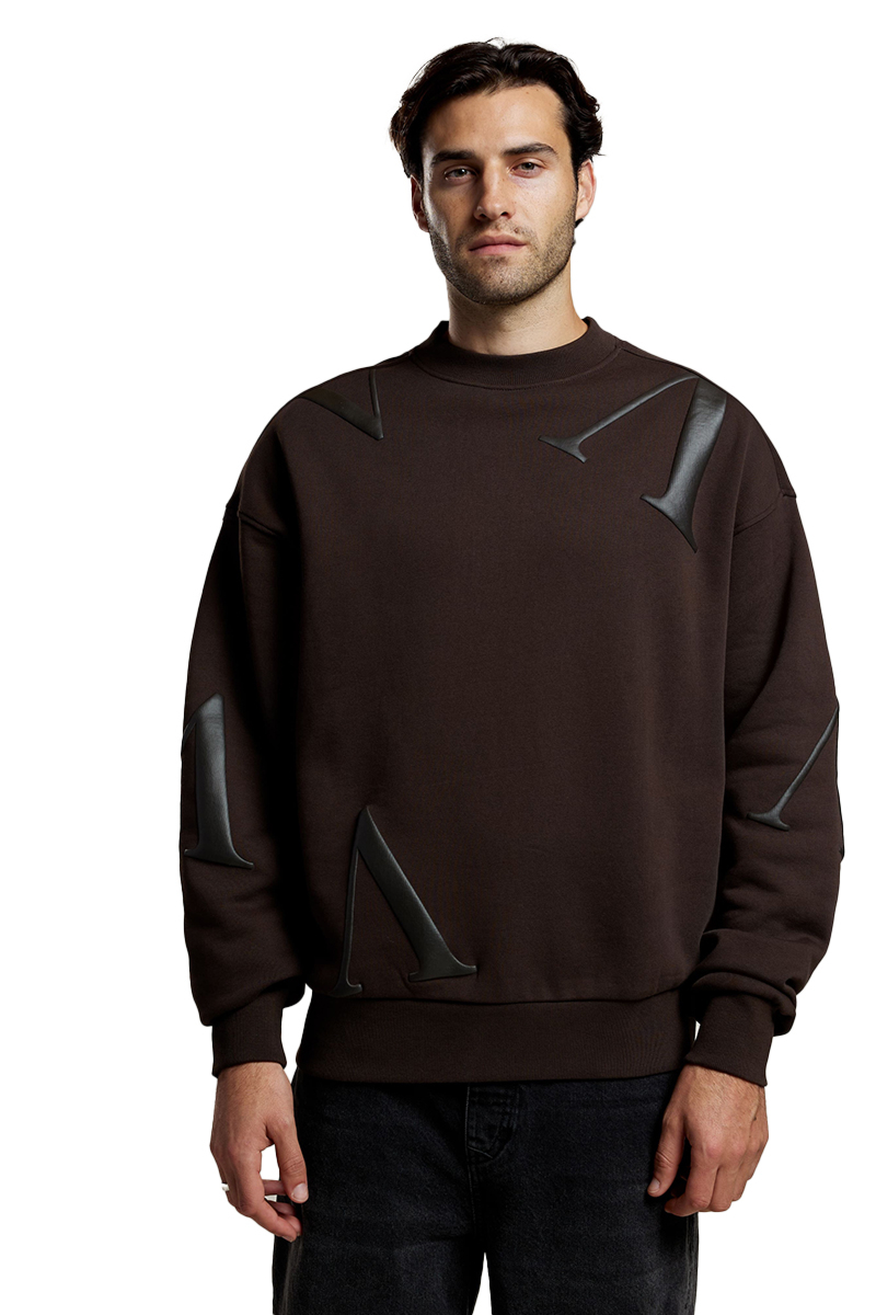 Aeden Sweater Mowgli Sweater D-bruin