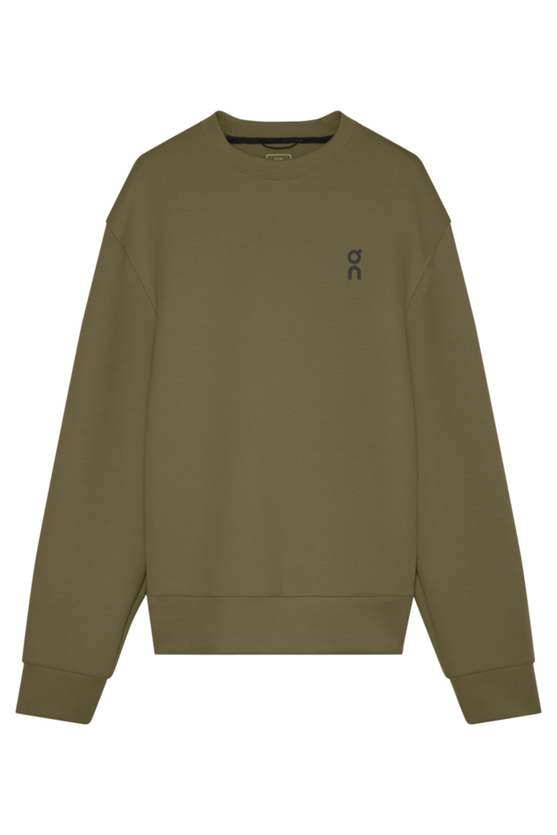 On Running Sweater Focus Tech Crew  M-groen