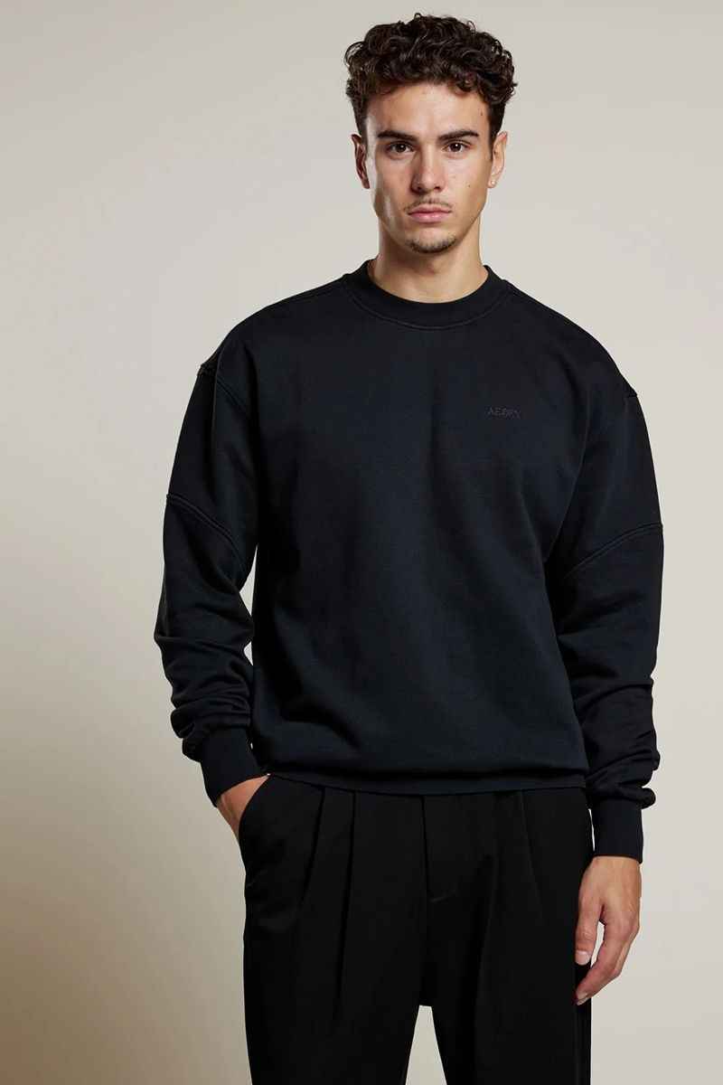 Aeden Sweater Arnaud Sweater Zwart