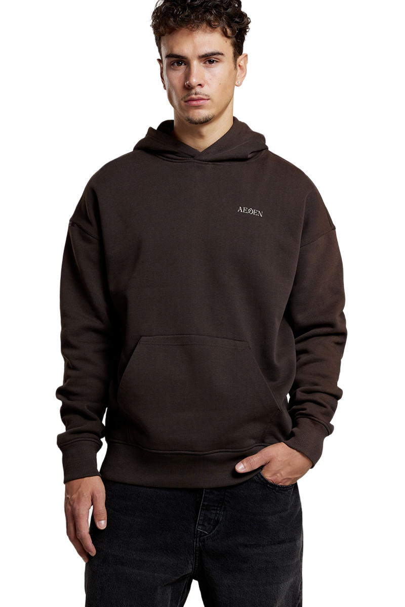 Aeden Sweater Emeric Hoodie D-bruin