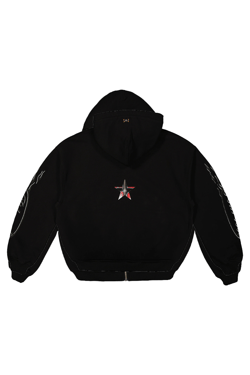 Fearless Blood Jogging Top Biebs Vest Zwart