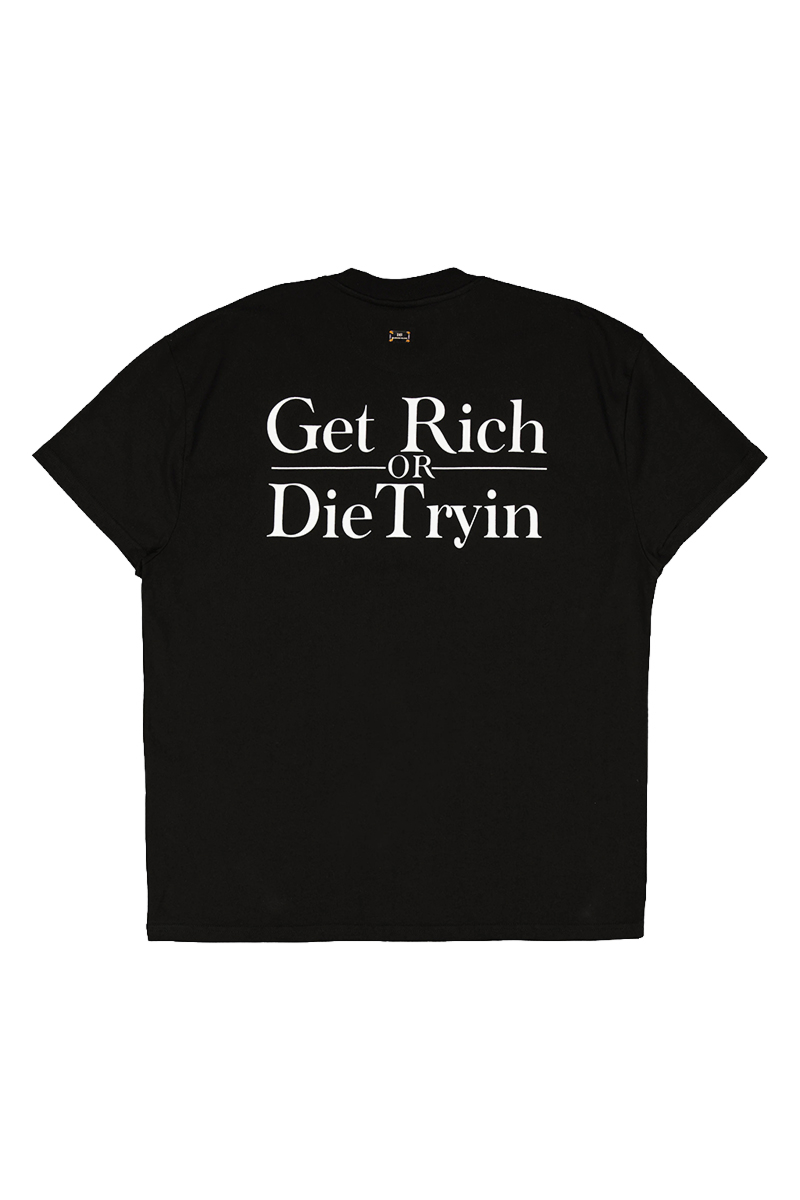 Fearless Blood T-shirt Fire Zwart