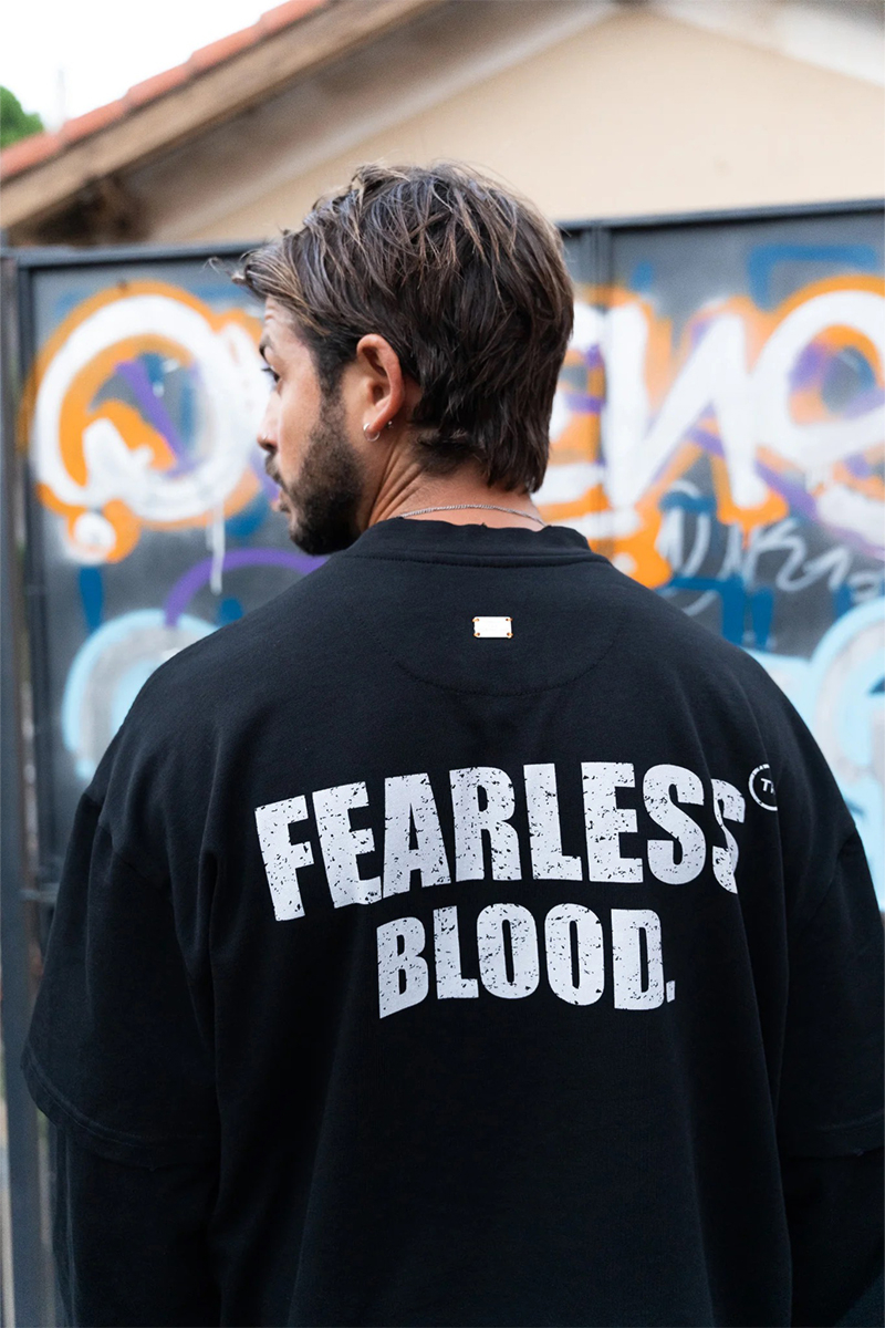 Fearless Blood Sweater Suprise Zwart