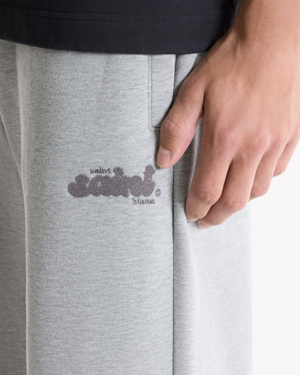 Saint Blanc Jogging Broek Full Service Loose Jogger Grijs