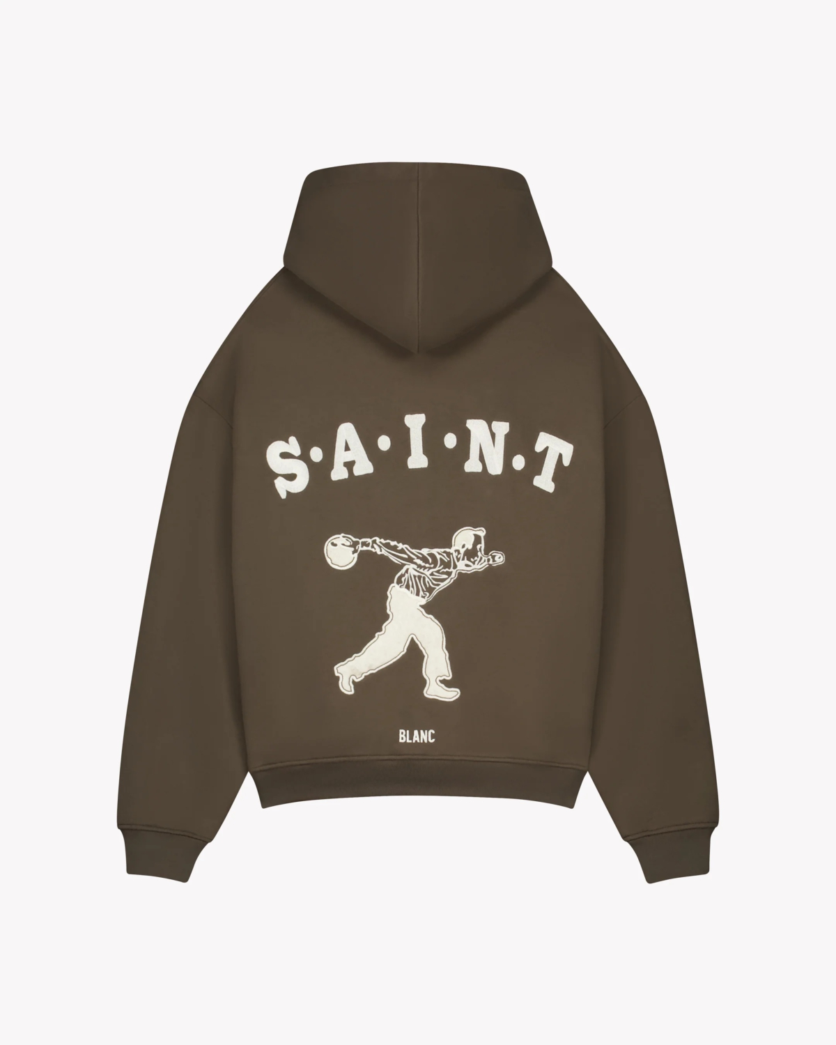 Saint Blanc Sweater Gutter Hoodie Bruin
