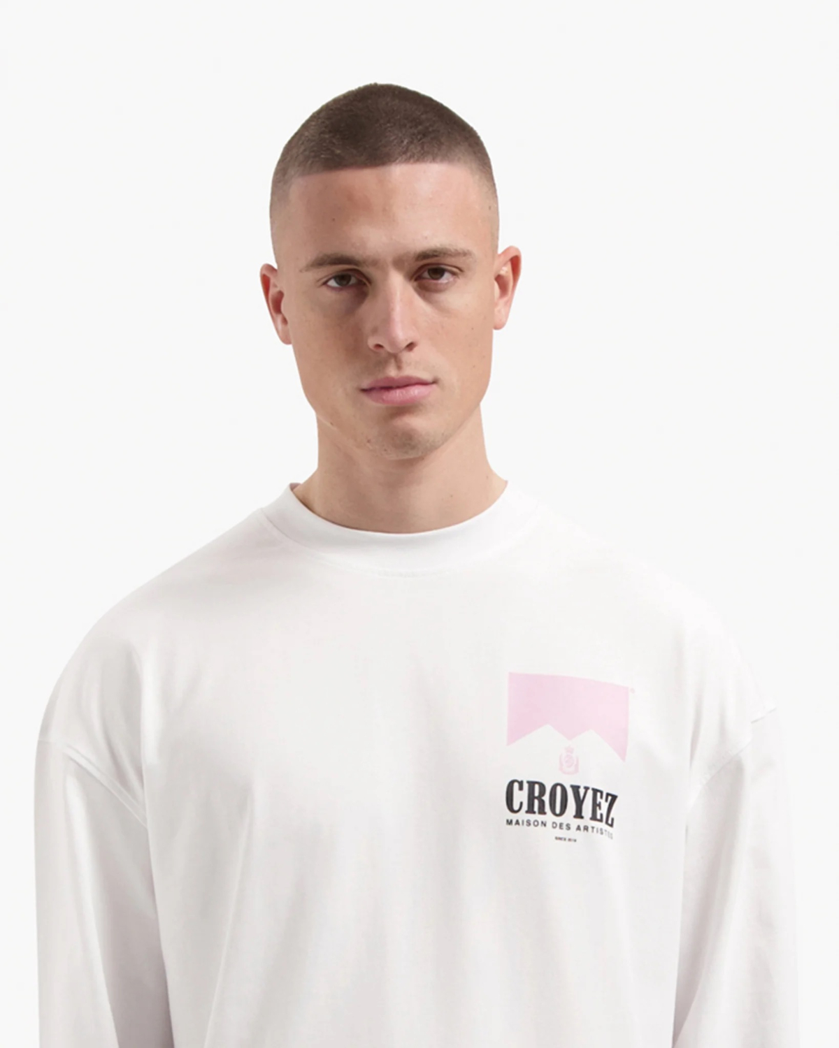 Croyez Shirt Croyez Maison Fumes Longsleeve Off White