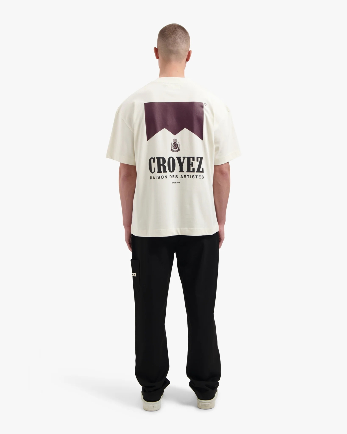Croyez T-shirt Maison Fumes T-shirt Off White