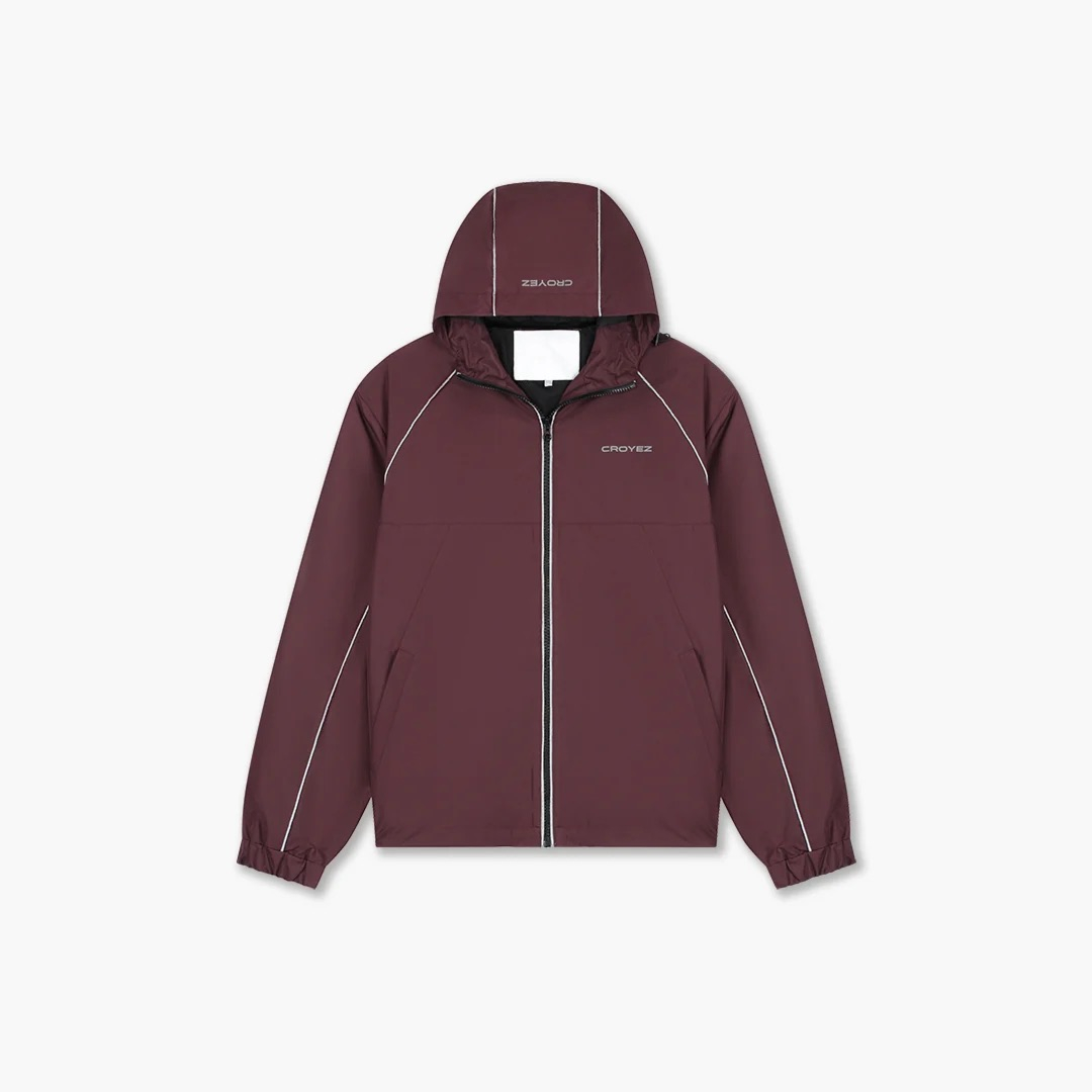 Croyez Jas Croyez Parachute Ripstop Jacket Bordeaux