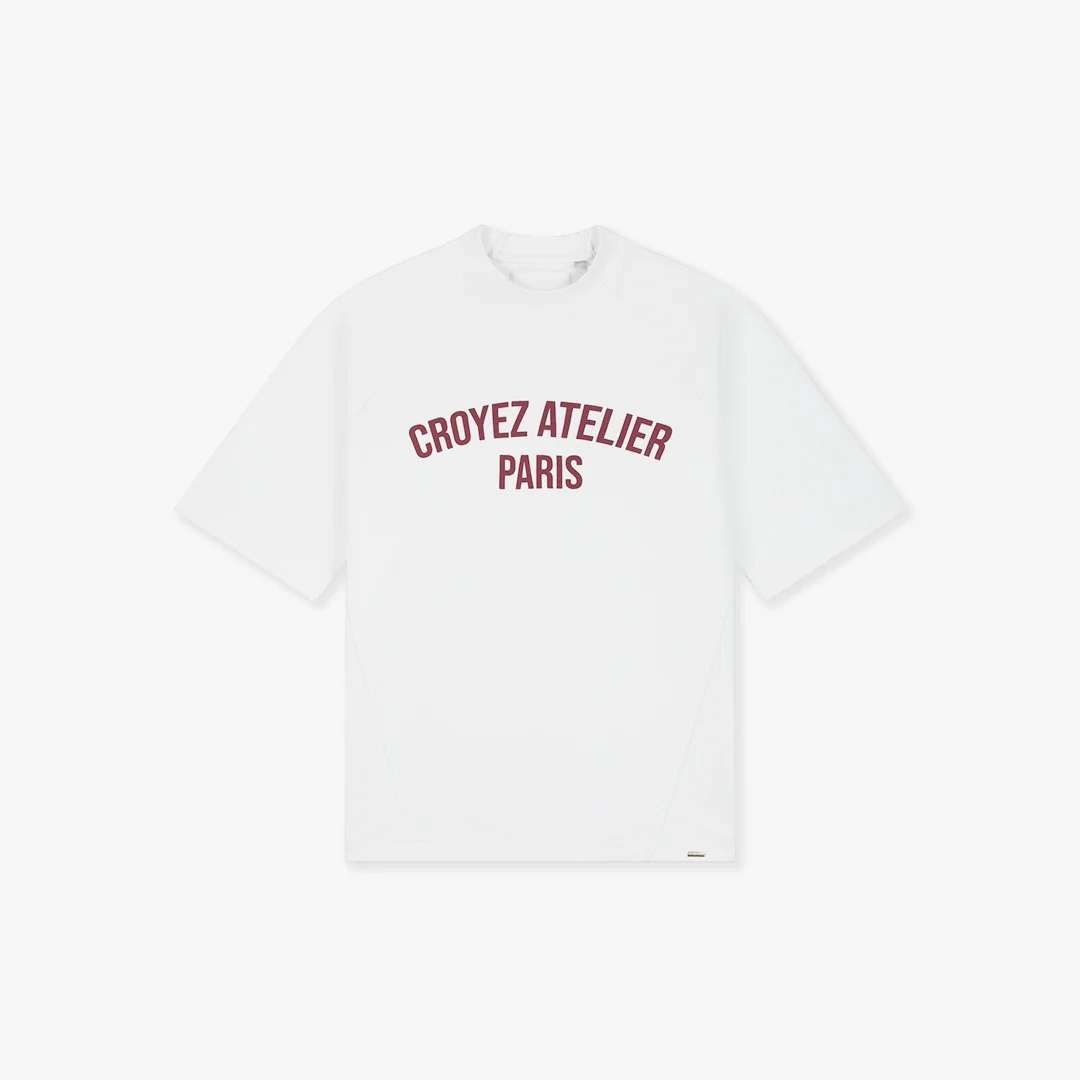 Croyez T-shirt Croyez Raglan T-shirt Off White