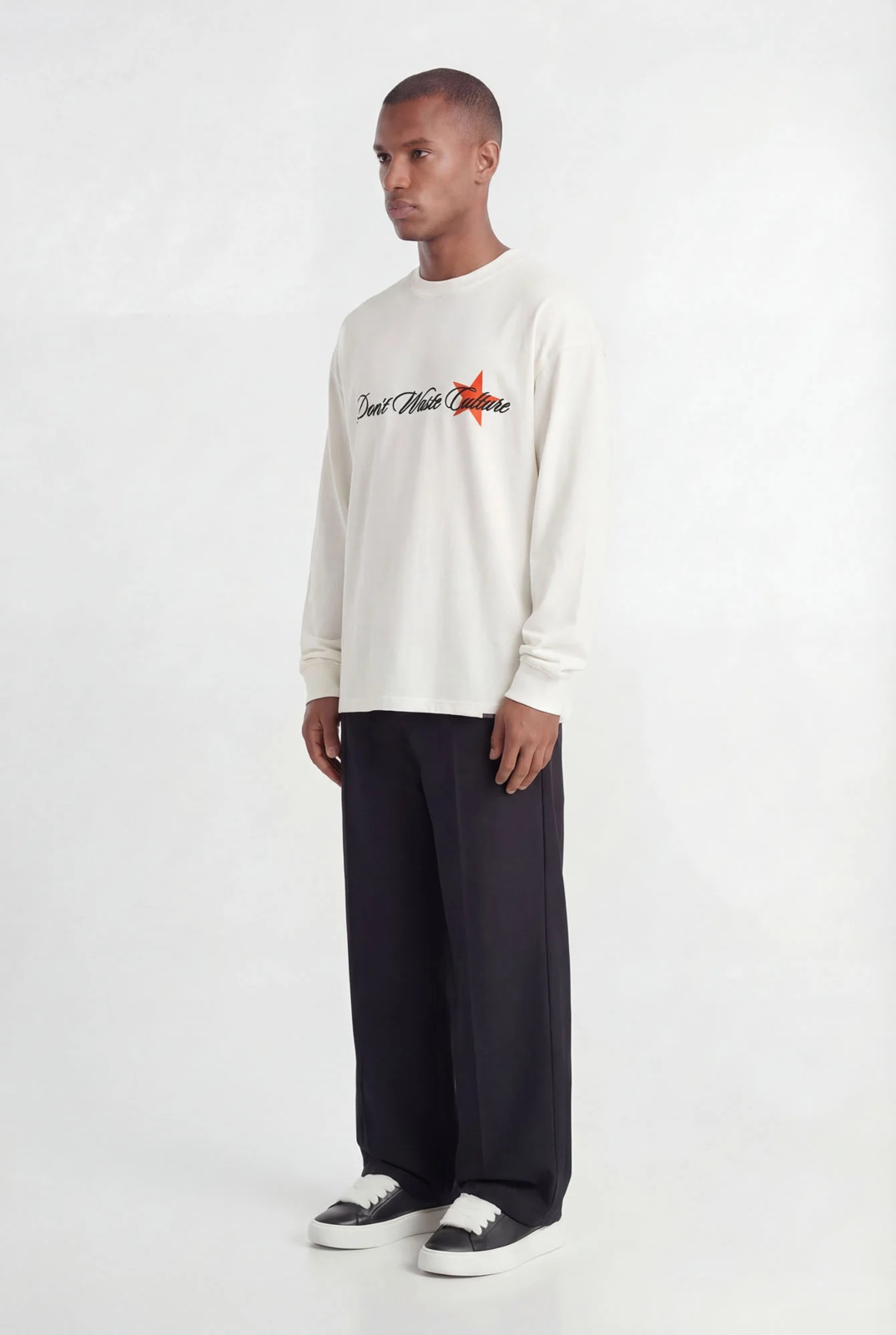 Dont Waste Culture T-shirt Unisa Off White