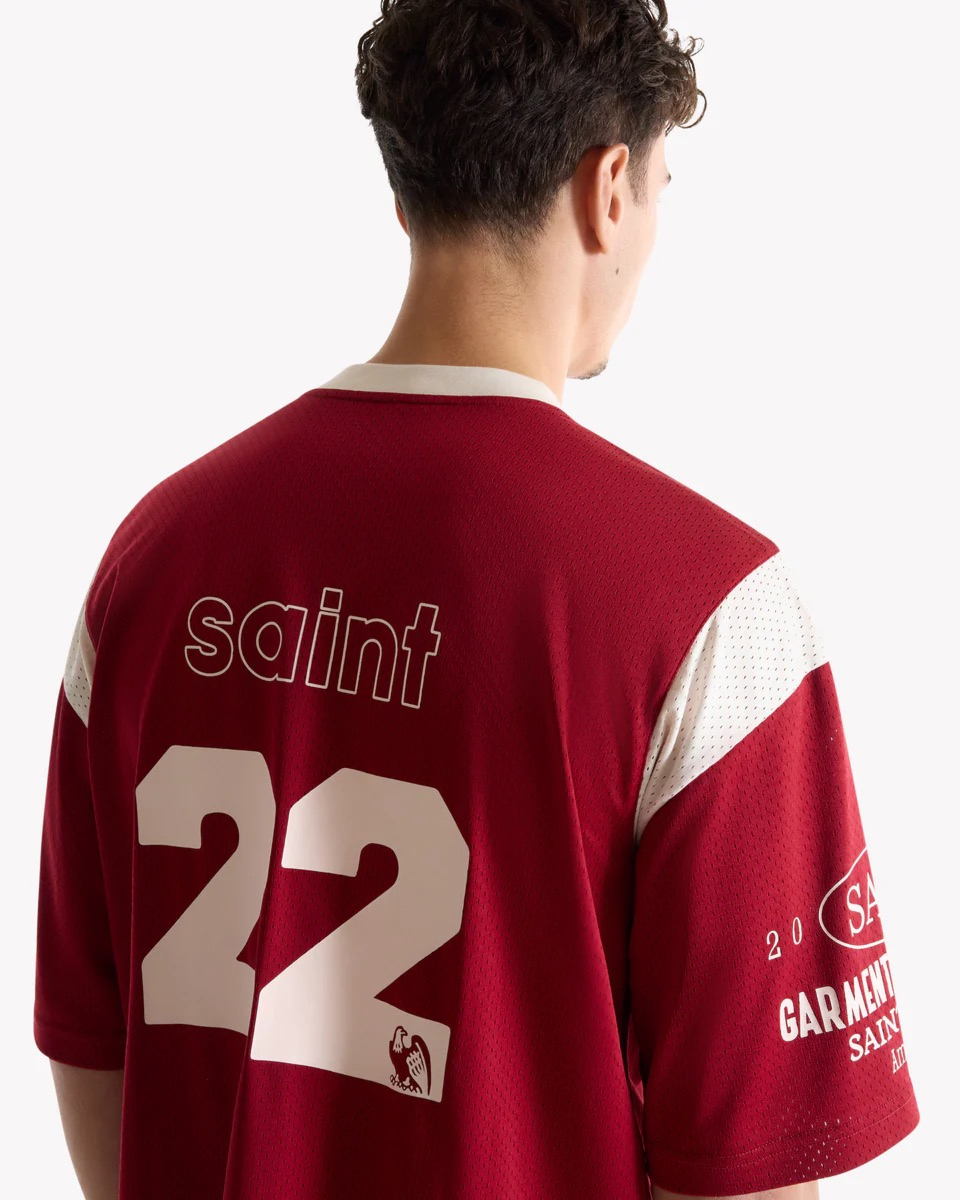 Saint Blanc T-shirt Collective Jersey Rood