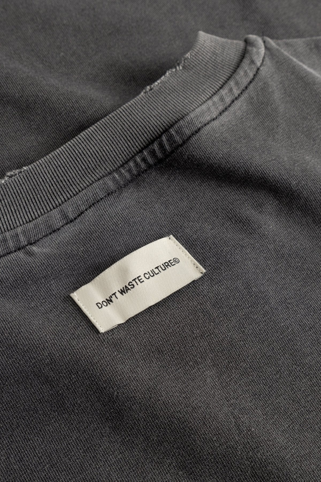 Dont Waste Culture T-shirt Veyric D-grijs