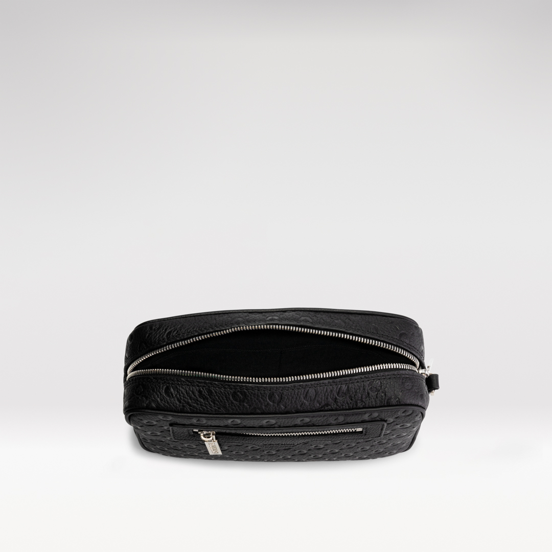 Confirm Tas Clutch Patterned Monaco Zwart