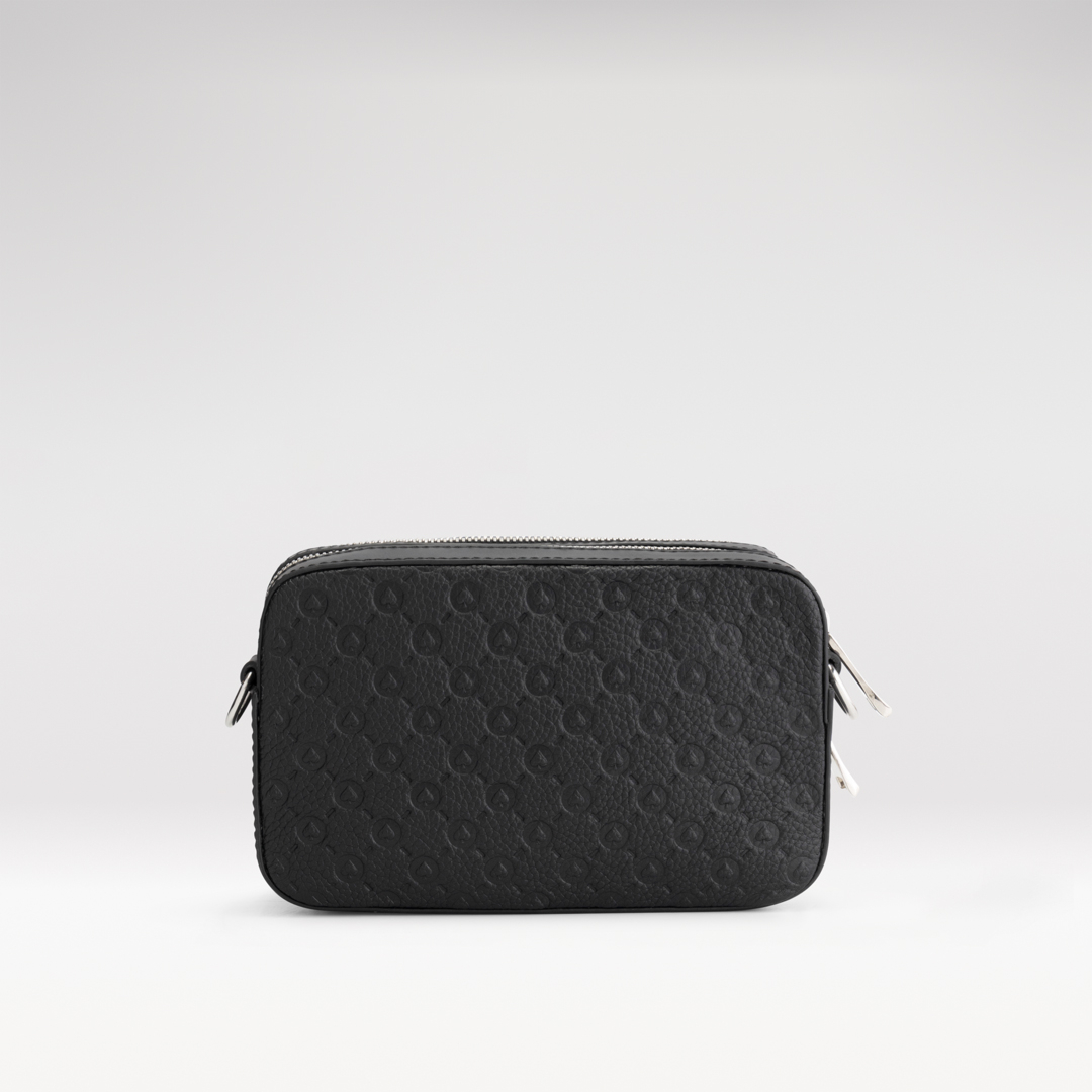 Confirm Tas Mini Pouch Patterned Zwart