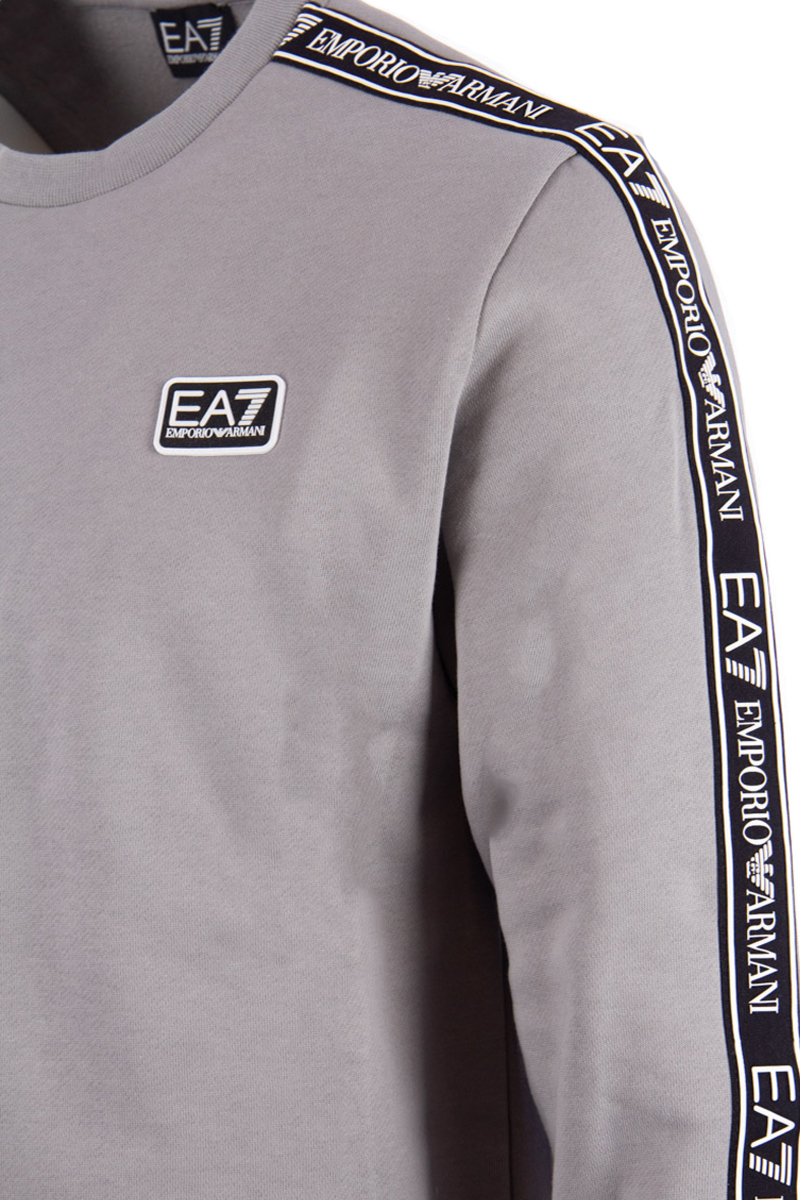 staan thuis fragment EA7 Logo Sweater PJ07Z-3LPM42 Grijs
