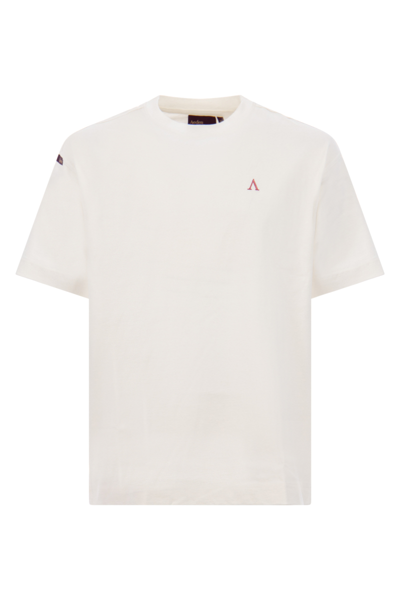 Aeden T-shirt Leo Off White
