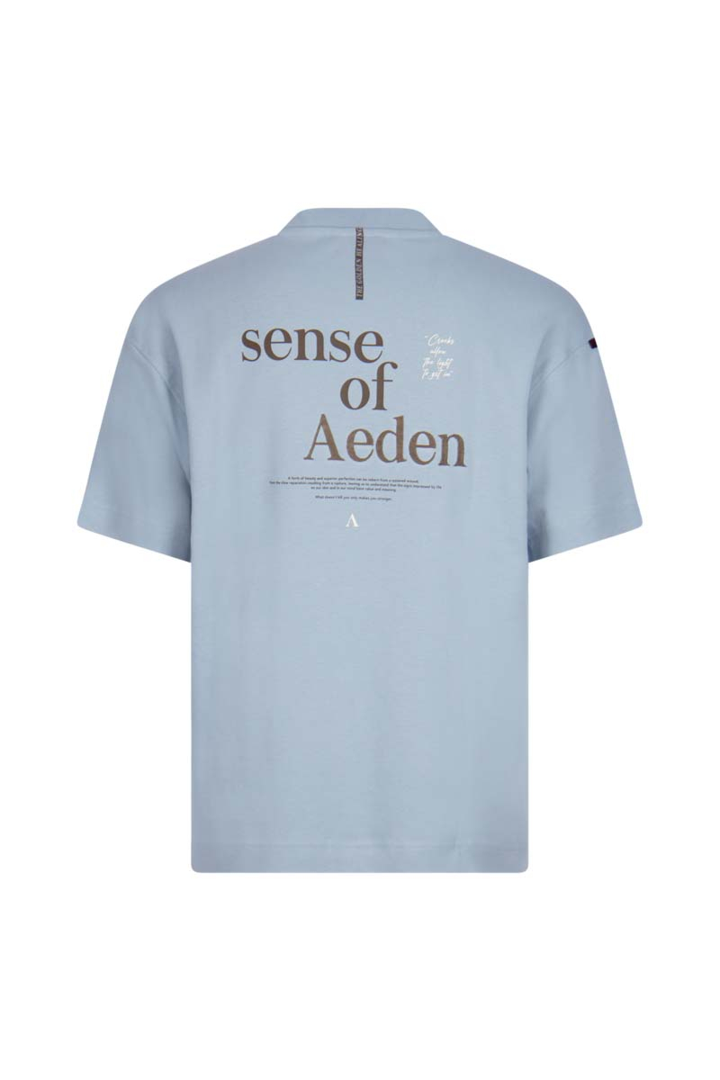 Aeden T-shirt Jelle L-blauw