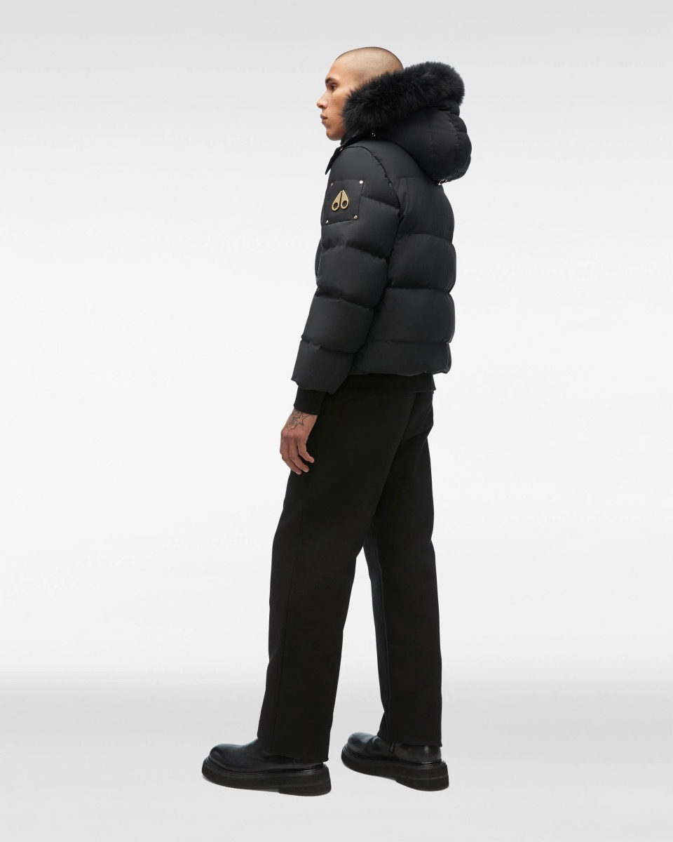 Moose Knuckles Jas Stagg Bomber Zwart