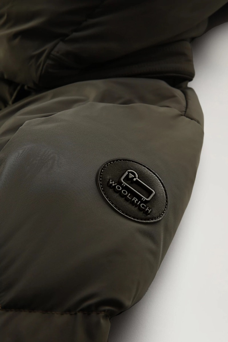 Woolrich Jas Aurora Long Parka Groen