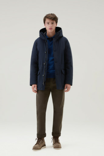 Woolrich Jas Arctic Stretch Down Parka D-blauw