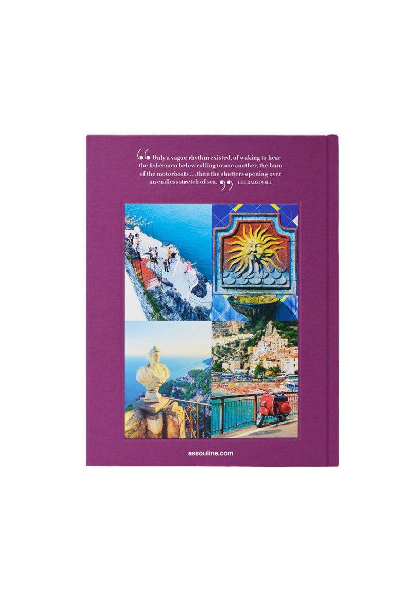 Assouline Boek Amalfi Coast Paars
