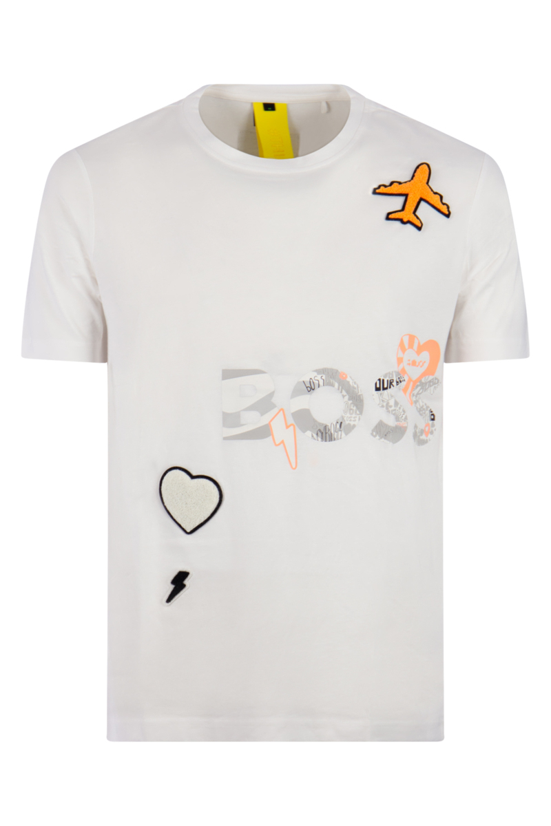 Hugo Boss T-shirt 50477600 Tee Lotu Wit