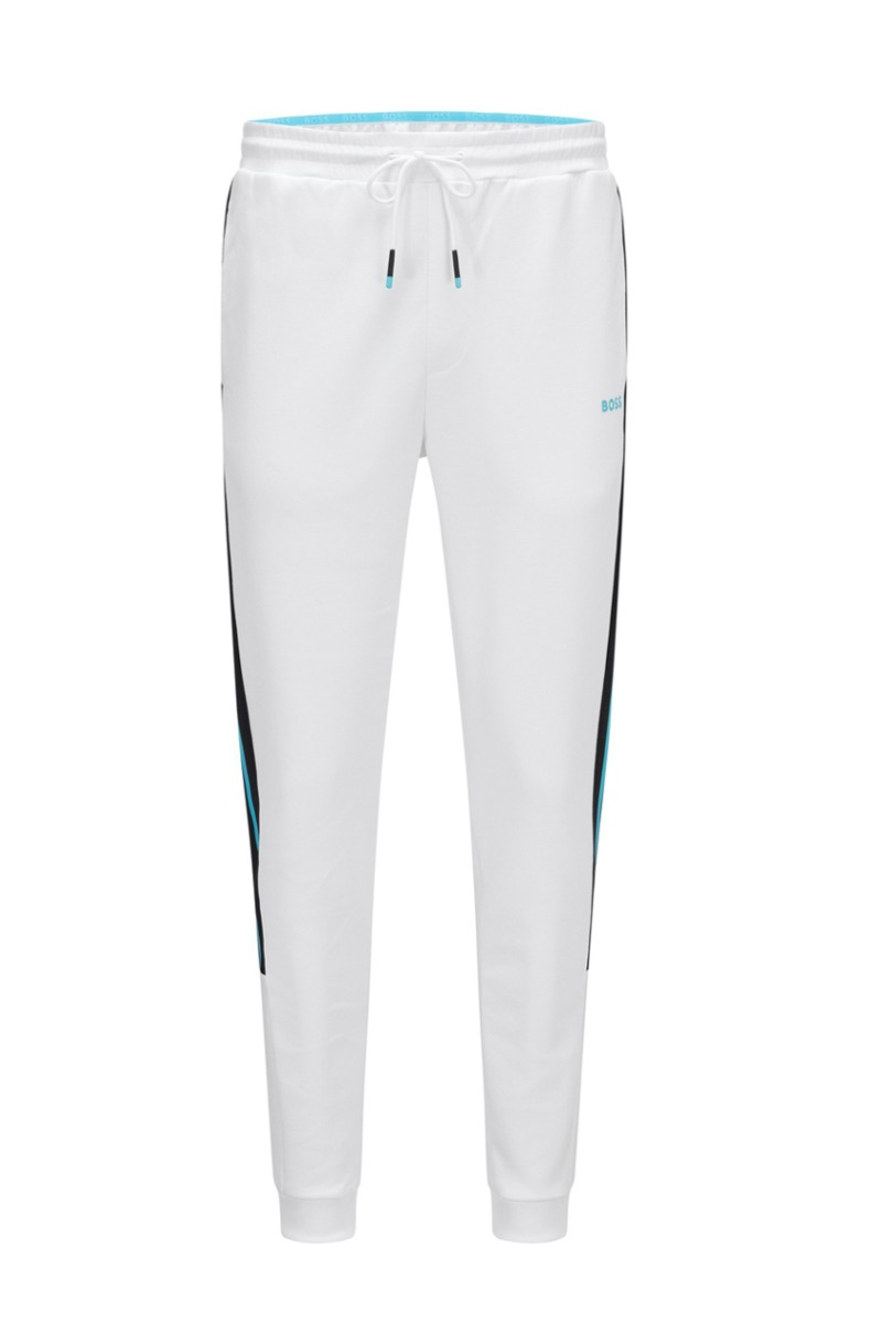 Hugo Boss Jogging Broek Hadiko1 50465961 Wit