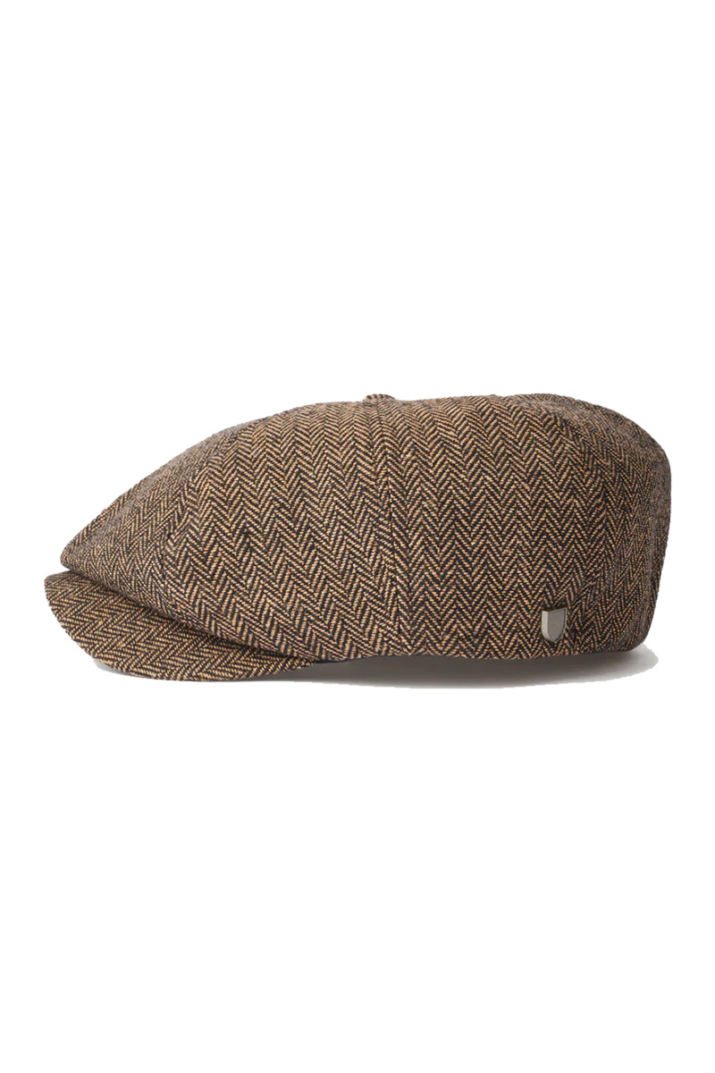 Brixton Cap 10770 Brood Snap L-bruin